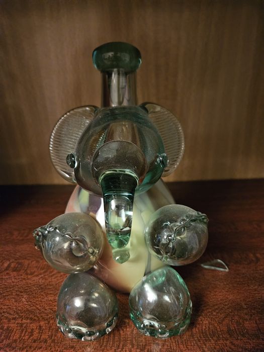 Штофы медведь и слон СССР