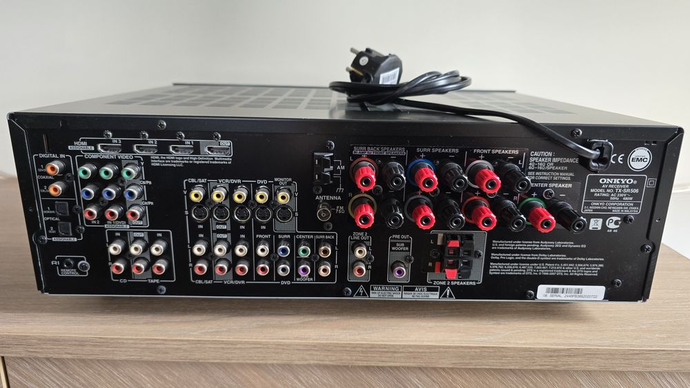Продавам Onkyo TX-SR506 Ресийвър в Страхотно Състояние