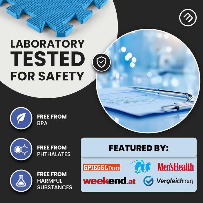 Комплект постелки за фитнес bemaxx - 18 бр