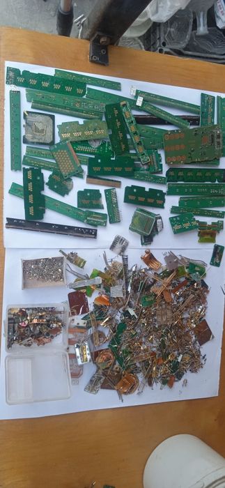 Радиодетали, позолота, посеребро, контакты