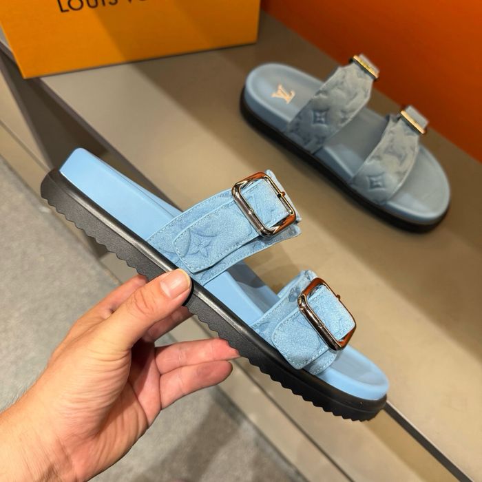 Papuci barbat Louis Vuitton LV Slippers 2026 collection Premium !