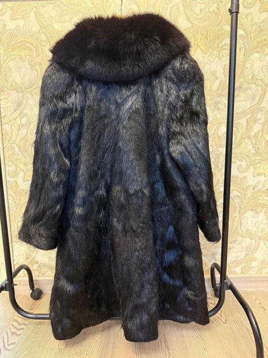 Шикарная шуба нутрия