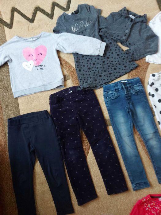 Лот за момиче 3,4 и 5г Mayoral, Carter's, Vanex, Next и гумени ботушки