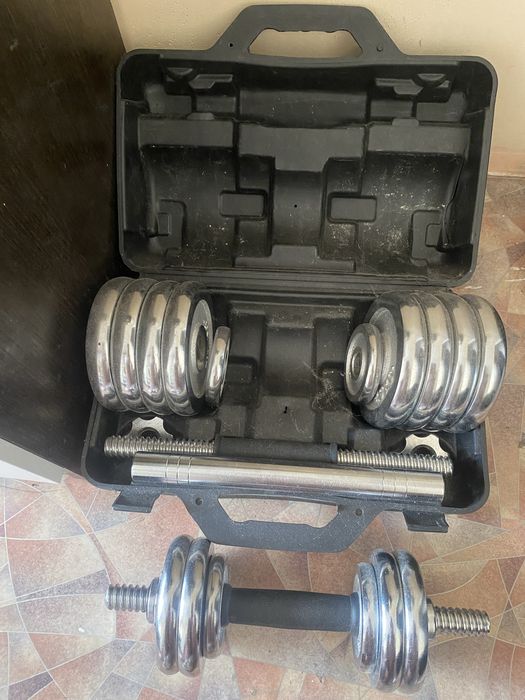 полный набор гантелей 30 кг