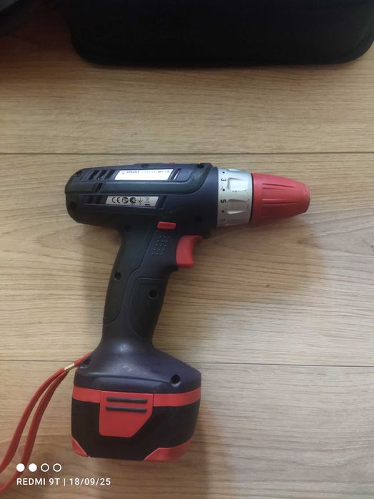 Sparky винтоверт и работна лампа, две батерии