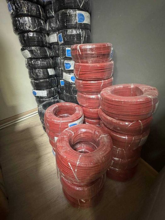 Quyosh panellari uchun kabellar – 1/6 va 1/4 o‘lchamlarda mavjud!