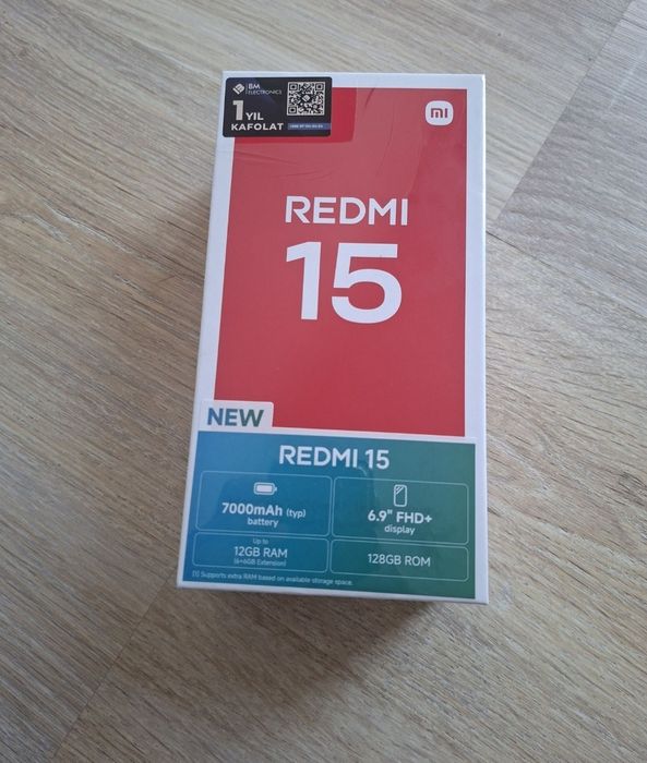 Продам новый redmi 15