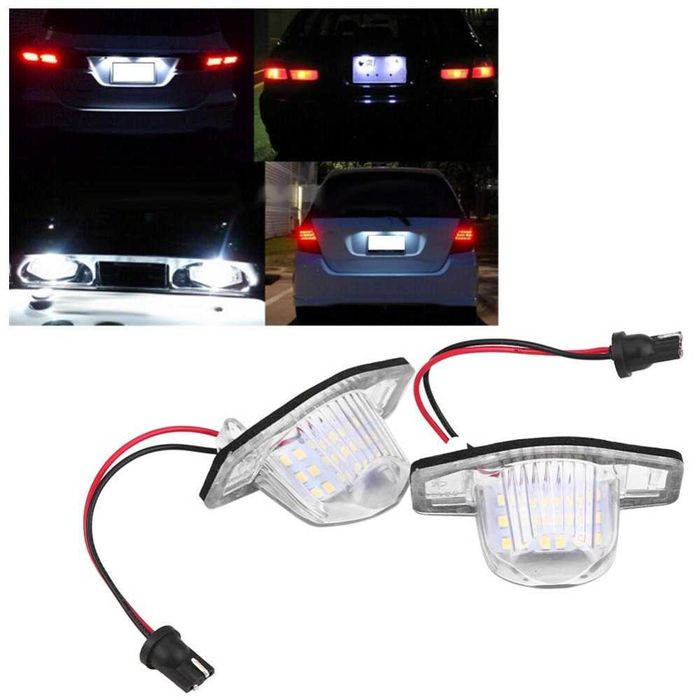 LED плафони регистрационен номер за Honda CRV HRV FRV Stream Jazz