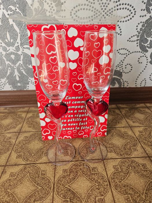 Фужеры праздничные свадебные