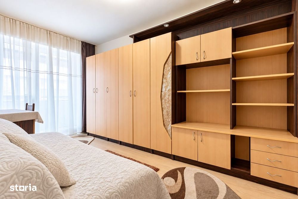 Apartament 3 camere pe doua niveluri, 2 bai, mobilat si utilat, Apahid