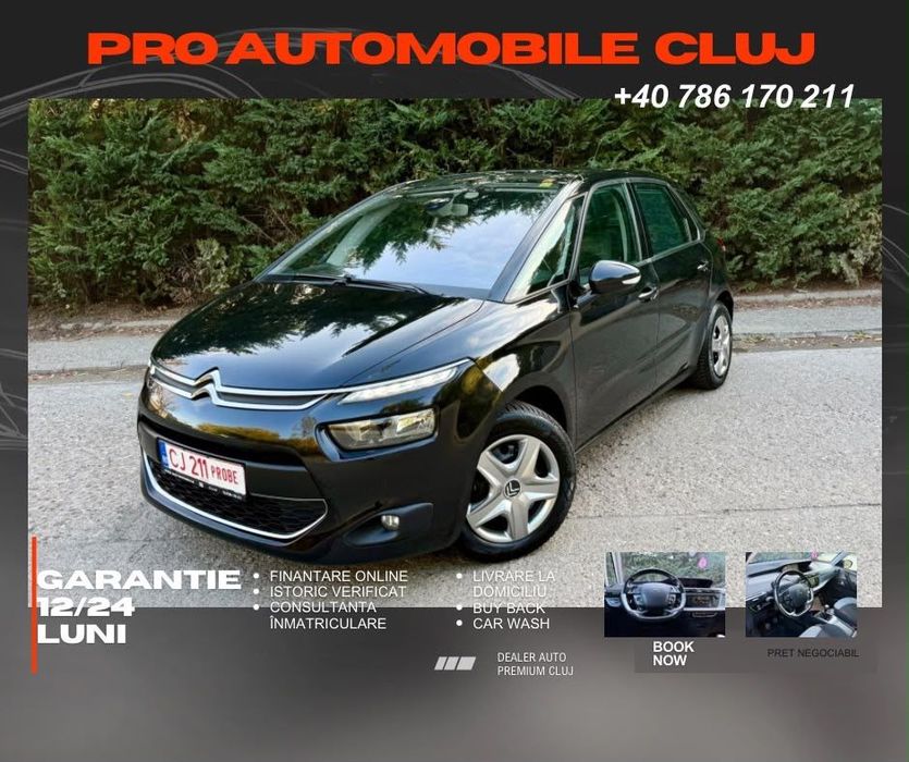 Citroën C4 Picasso #Garantie#Rate fara Avans#NumereRosii#PretNegociabil#TransportGratuit#