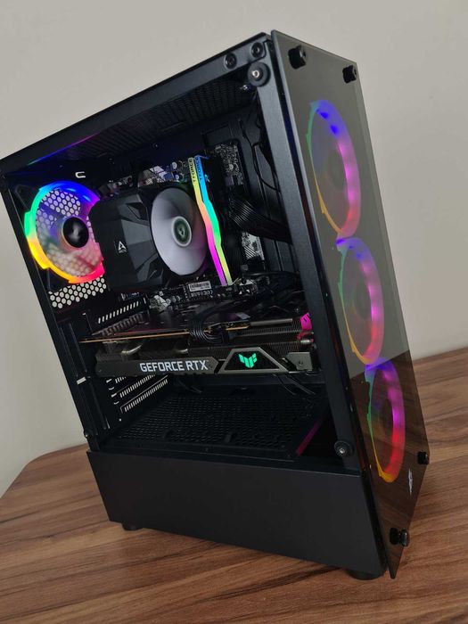 Нов | i5 12400F | RTX 5060 | 16 GB RAM | NVMe | Геймърски