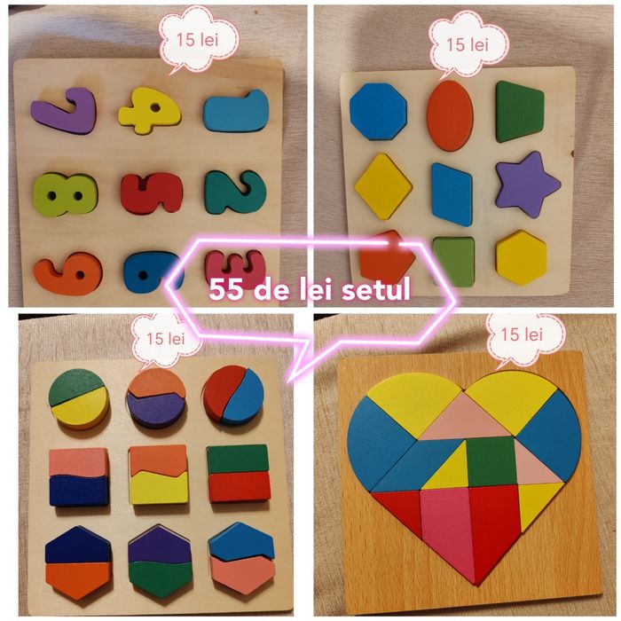 Puzzle bebe 1-3 ani