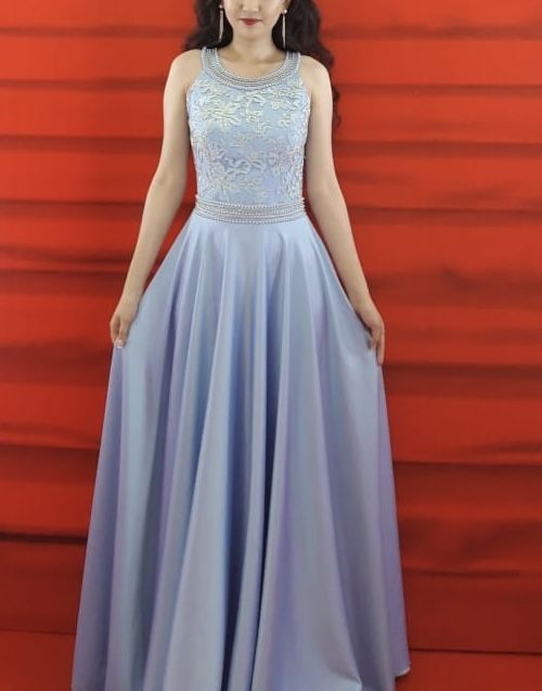 Вечернее роскошное платье