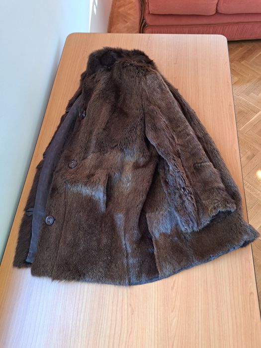 Палто от норка, естествена кожа