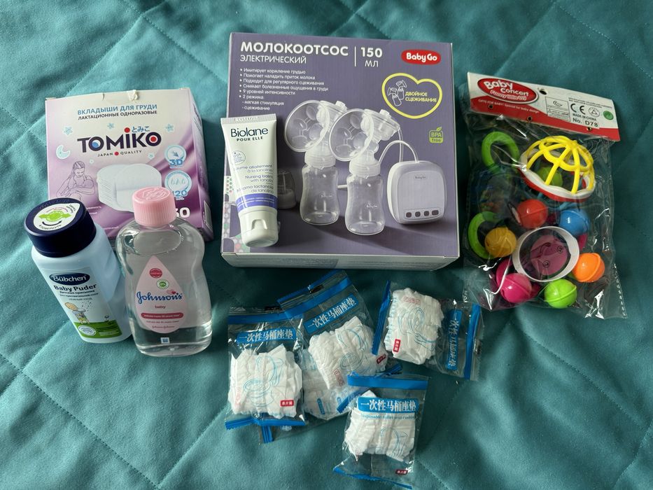 Продам сумку в роддом, конверт, ванночку