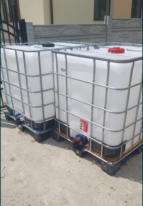 Bazine 1000 litri/ rezervor/ ibc/ cub - posib transport/ 250-400 lei