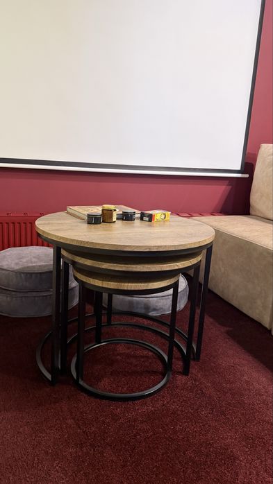 Стол журнальный из трех