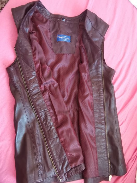 Vesta dama piele naturala