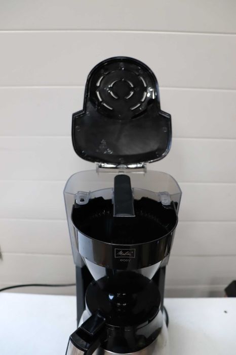 Термо кафемашина Melitta Easy Top (голям капацитет 10 чаши/двойна кана от неръждаема стомана/ледено кафе)