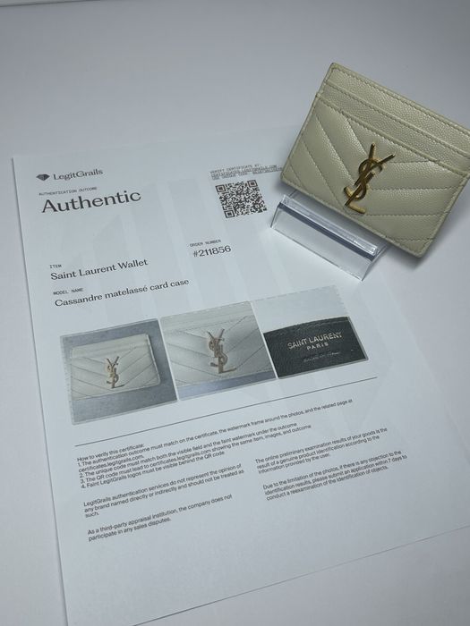 Оригинален картодържач на Yves Saint Laurent