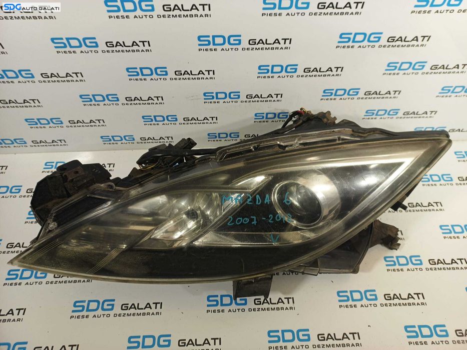 Far Stanga cu Lupa FARA Xenon Mazda 6 GH 2007 - 2012 [L2173]