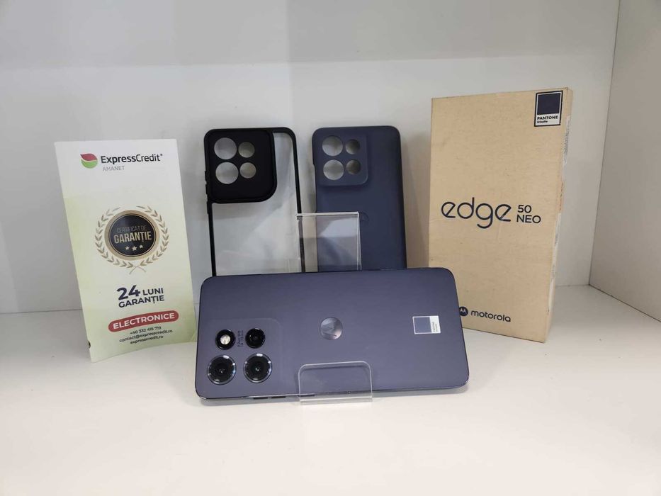 Motorola Edge 50 NEO 8/256 GB (Ag8 Tudor/B74677) – Garantie 2 Ani!