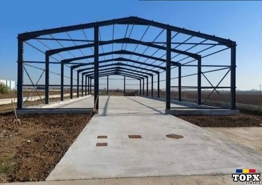 Structuri Metalice,  hale complete din ipe