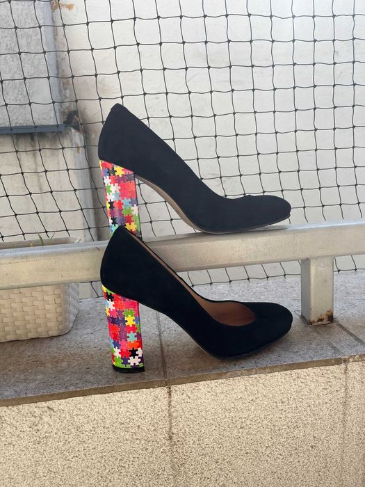 Pantofi dama piele întoarsă 36