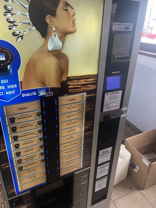 Necta Canto Capsule Lavazza Blue aparat vending automat