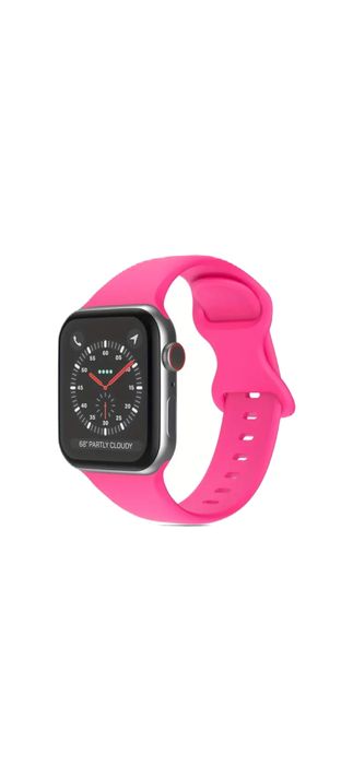 Силиконова каишка за Apple Watch 4/5/6/7/8/9 SE (38/40/41 mm)