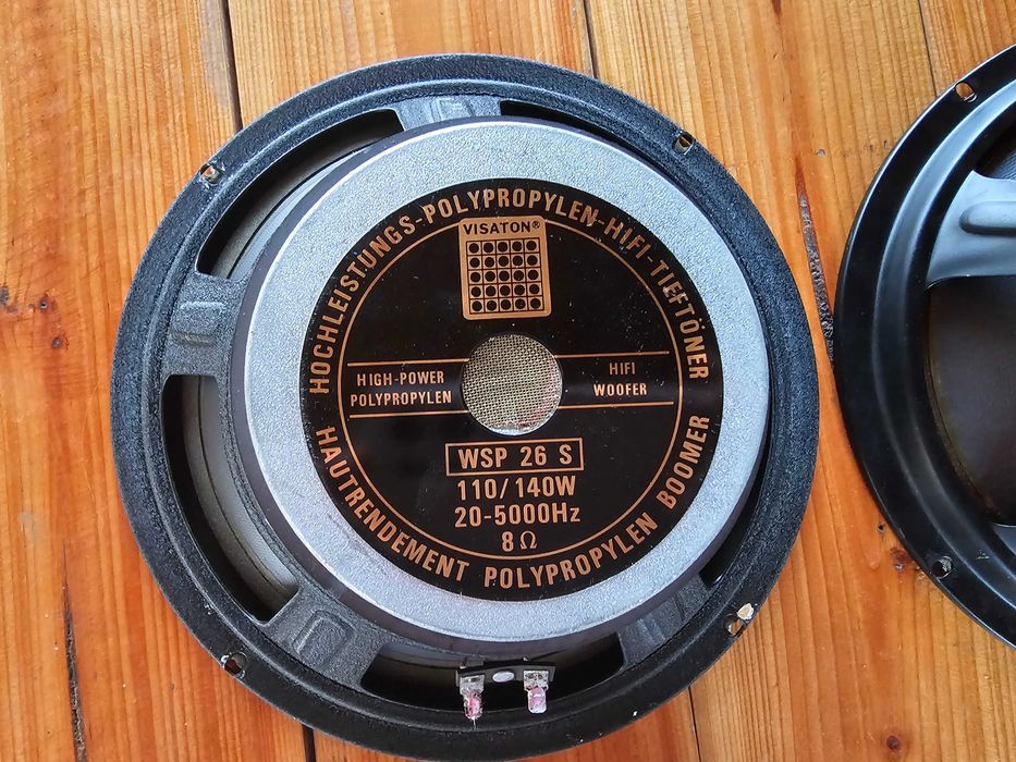 2 difuzoare Visaton WSP 26 S 25 cm (10")