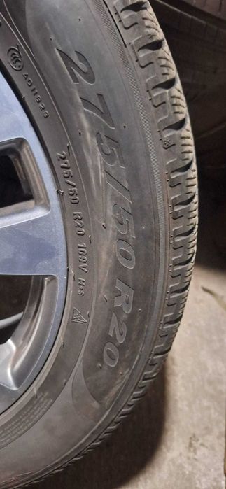 set jante originale Mercedes-R20+anvelope iarna Pirelli Scorpion 275/50/R20