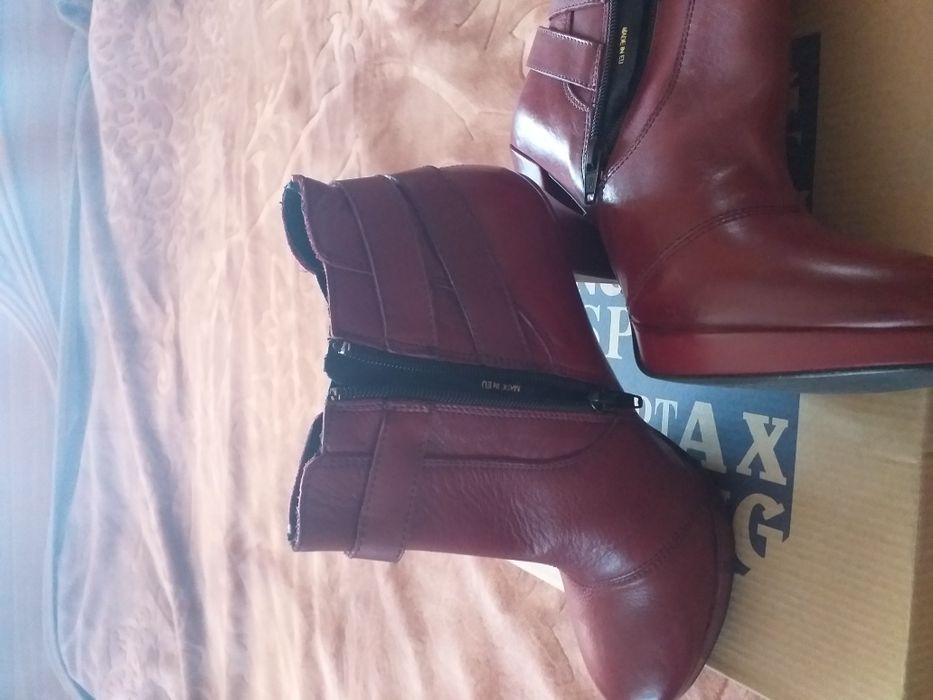 Botine dama din piele