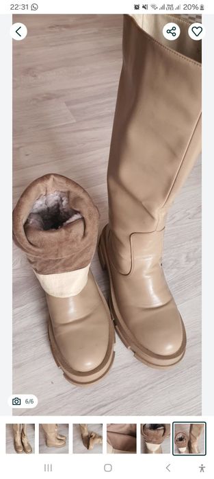 Продам зимние сапоги 38