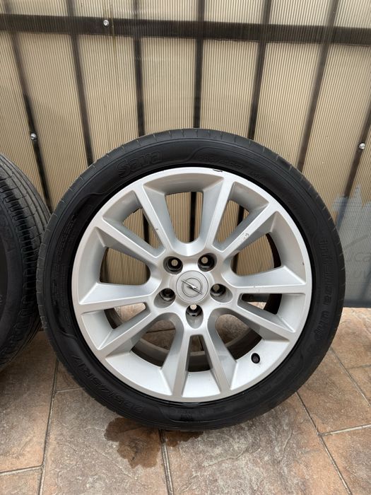 Jante 5x110 r17 anvelope de vara Opel Saab Alfa Romeo