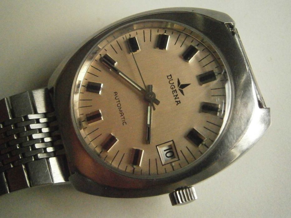 DUGENA, automatic, 36,5 mm, PUW 1561, 25 jewels, Pfortzheimer, Germany