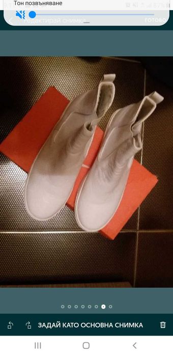 много красиви дамски модерни обувки за сезона 40 номер-25лв.