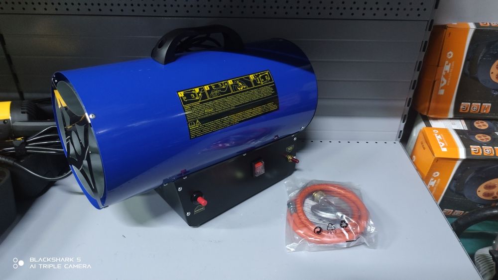 Тепловая пушка. Газовая пушка. Тепловентилятор. Обогреватель.