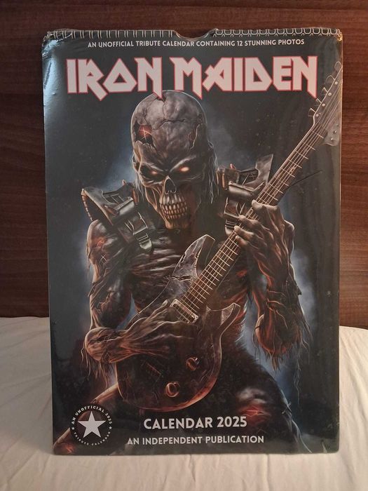 Calendar neoficial Iron Maiden "Unofficial Tribute Calendar 2025"