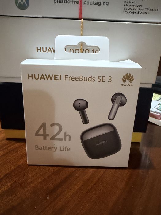 Безжични слушалки Huawei freebuds SE 3 черни