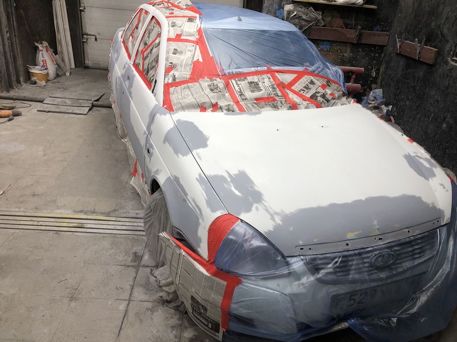 Малярные работы и полировка