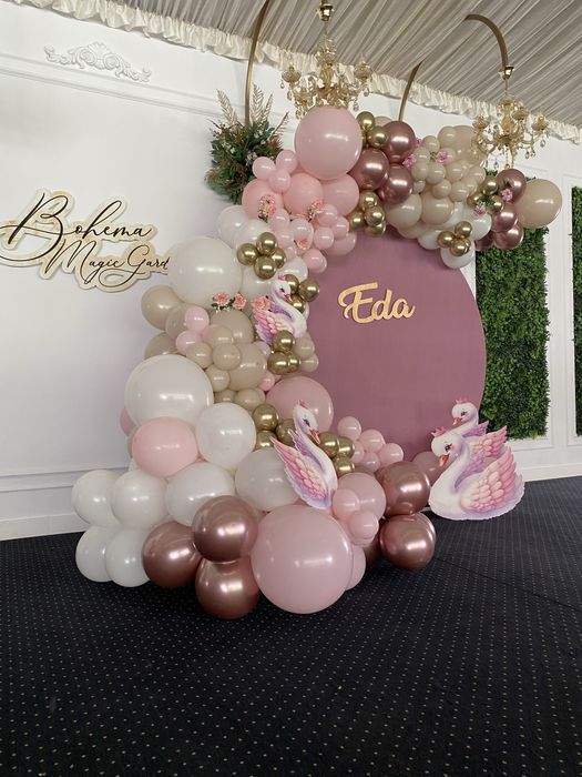 Cort evenimente, mese festive ,scaune,vesela, ventilatoare