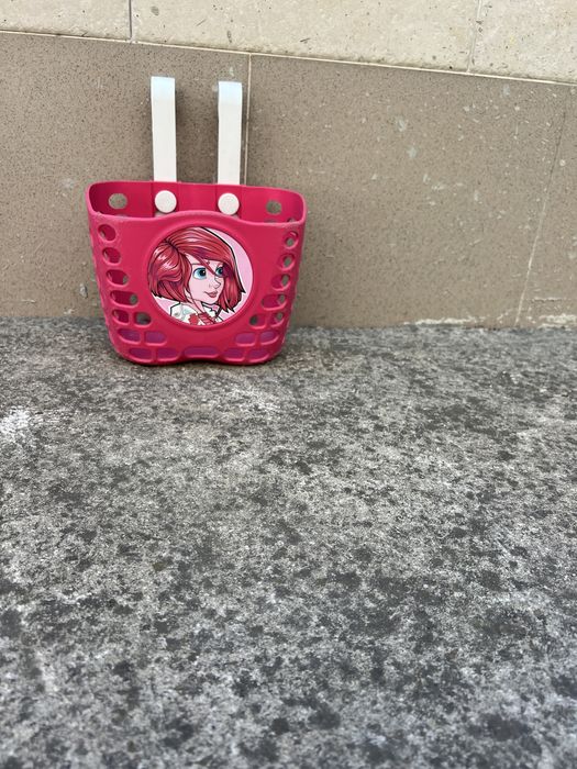 Детски велосипед Drag 14 Rush Розов/Лилав + каска