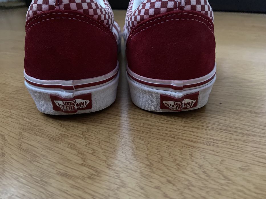 Vans черни и червени /100% Оригинални