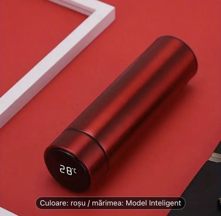 Termos inteligent cu afişaj LCD