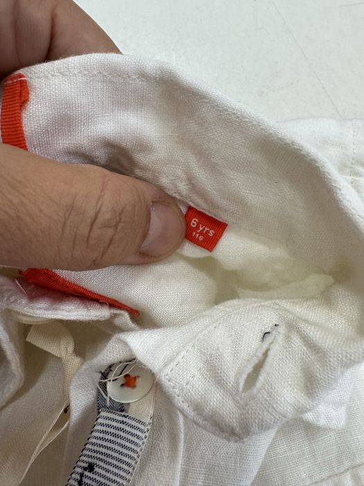 BOSS детска риза 100%лен с етикет 6г/116см