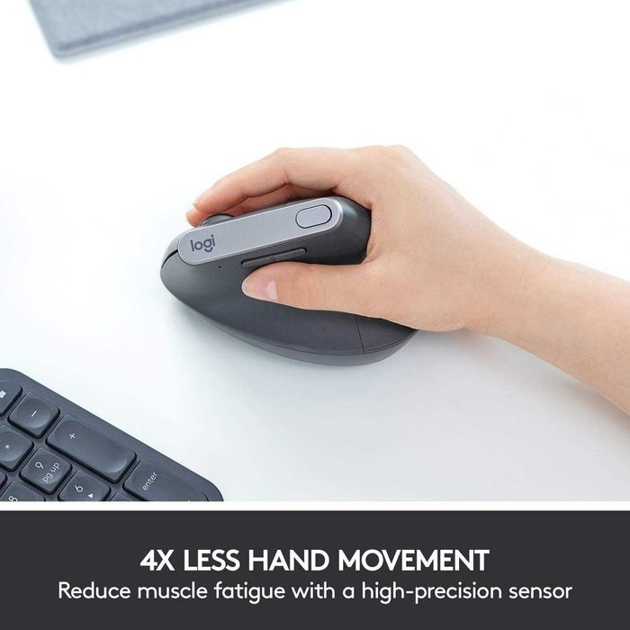 Logitech MX Vertical Ergonomic безжична ергономична мишка
