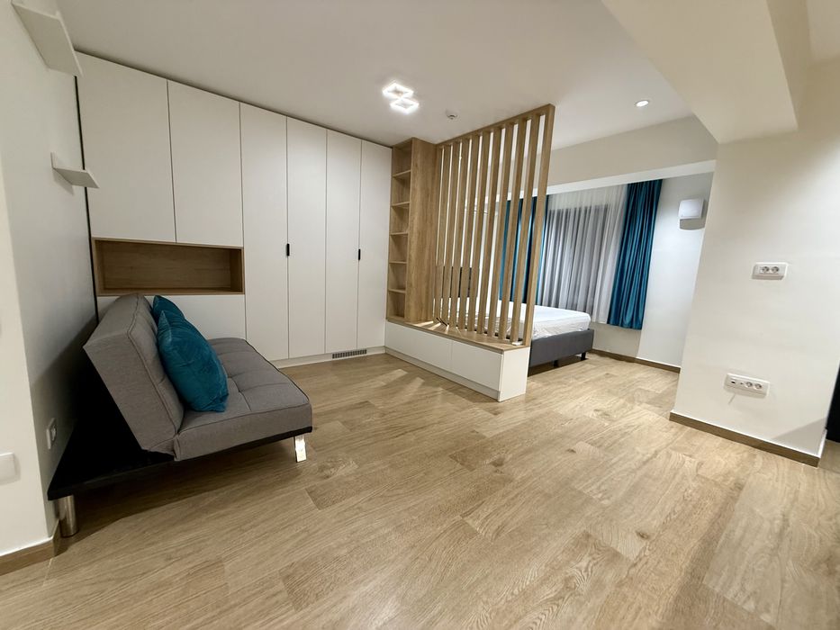 PF - Apartament/Studio de închiriat — Unique Residence, lângă Palas — 600€/lună