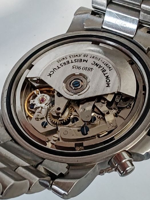 Ceas Montblanc Sport Chronograph Flyback 42 mm Funcționează Perfect!